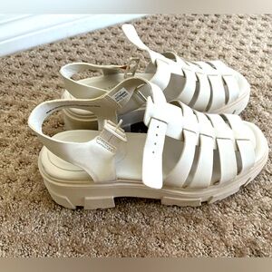 American eagle outfitters platform sandal fisherman lug sandal